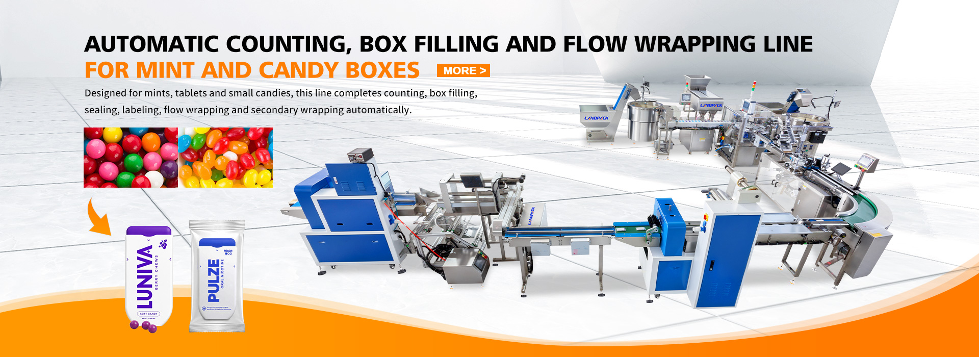 flow wrapping machine