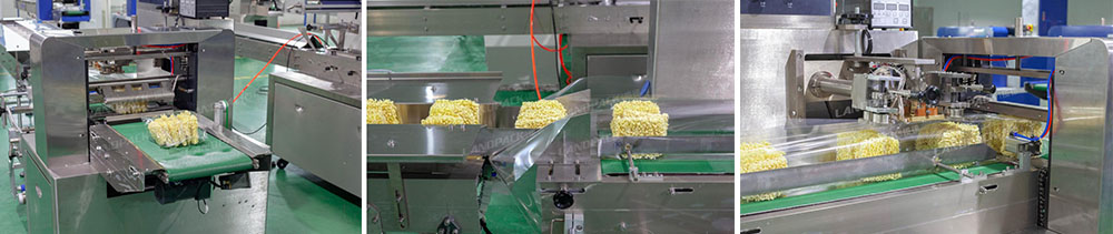 Automatic Noodle Packaging Machine | Noodles Horizontal Flow Wrap Machine