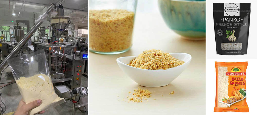 What's The Right Packing Solution For Bread Crumbs | Bread Crumbs Packing Machine Solution