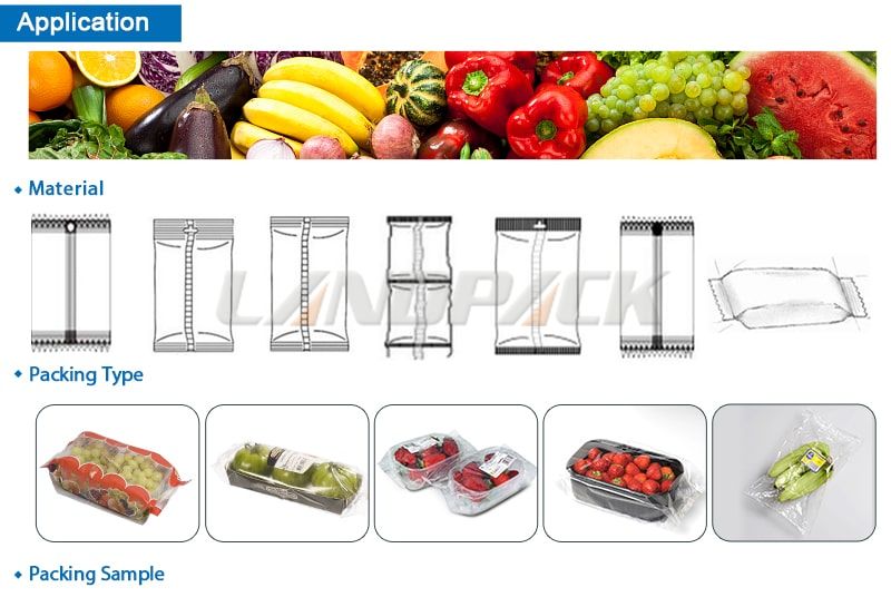 vegetable and fruit packing machine