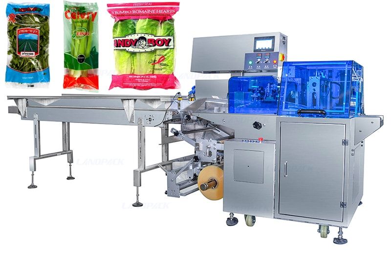 Fruit/ Vegetable Reciprocating Flow Pack Machine (HFFS) With Three Servo