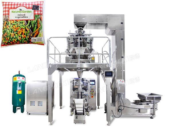 Automatic Vegetable Nitrogen-Filled Pouch Packing Machine With Keep Fresh Function