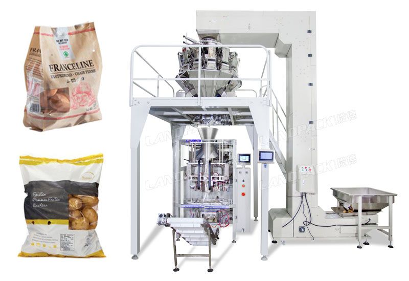 Fully Automatic Potato Multihead Weigher Packing Machine