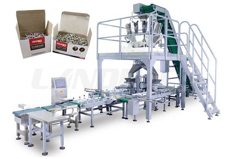 Automatic Cartonning Packing System To Pack Hardware