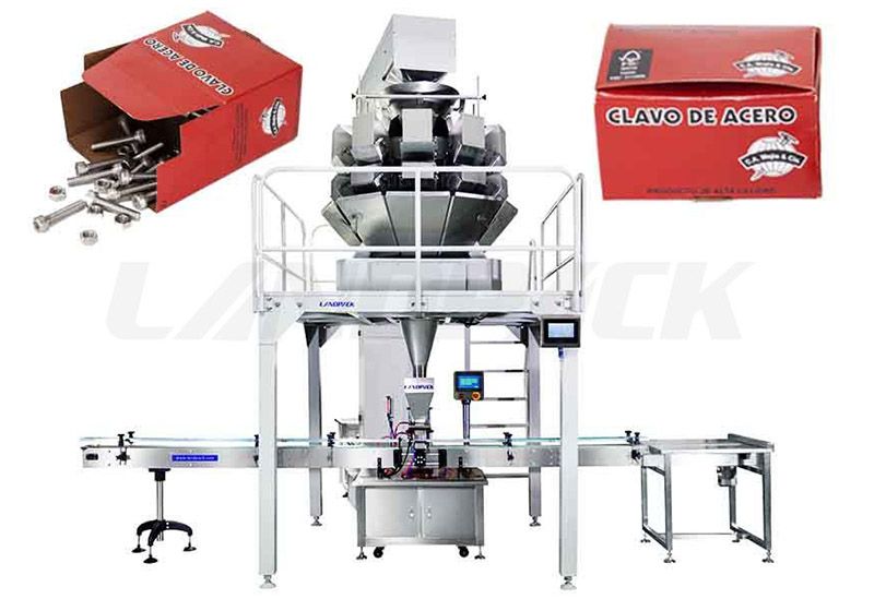 Automatic Nail/ Screw Cartoning Weighing Packing Machine