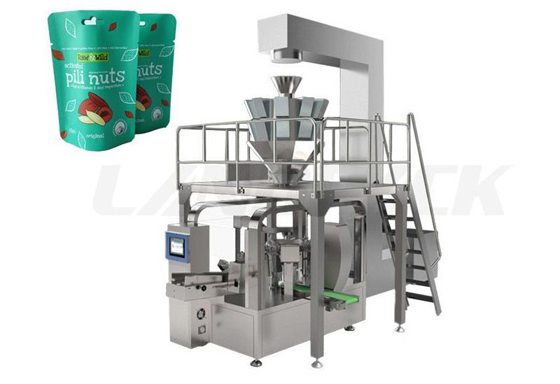 Candy Stand Up Pouch Filling And Sealing Machine Price
