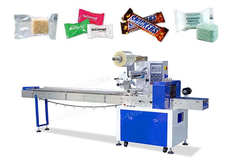 HFFS Horizontal Flow Wrap Machine for Candy/ Sugar/ Chocolate etc