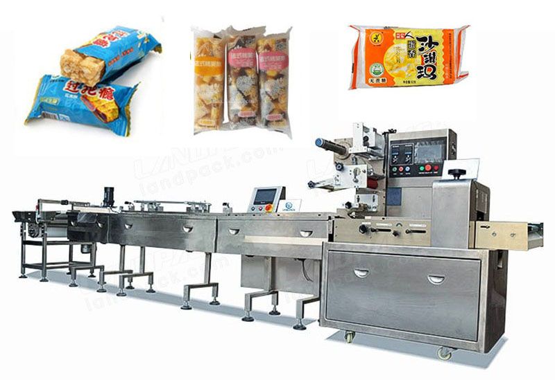 Feeding And Packing System (HFFS) For Biscuit, Bread, Waffle Etc.