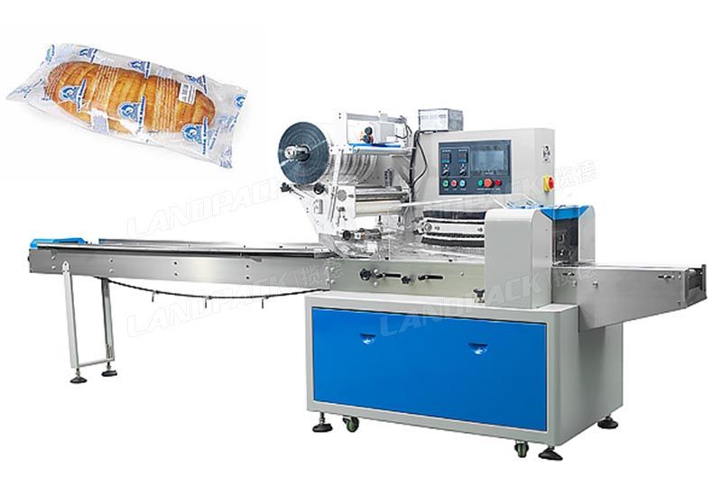 Automatic LP-450 Bread Flow Wrap Packing Machine