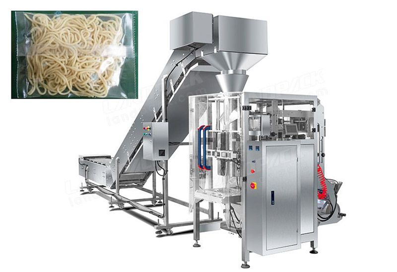 Semi-Automatic Noodle Packaging Machinery With Chain Bucket