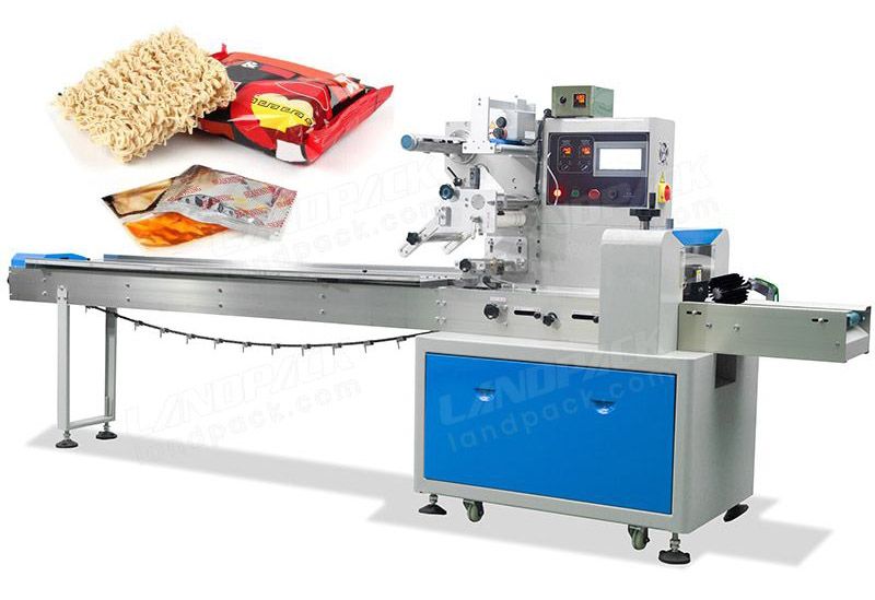Automatic Instant Noodles Packing Machinery With Seasoning Bag