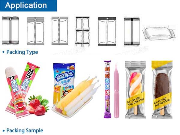 ice pop packaging machine