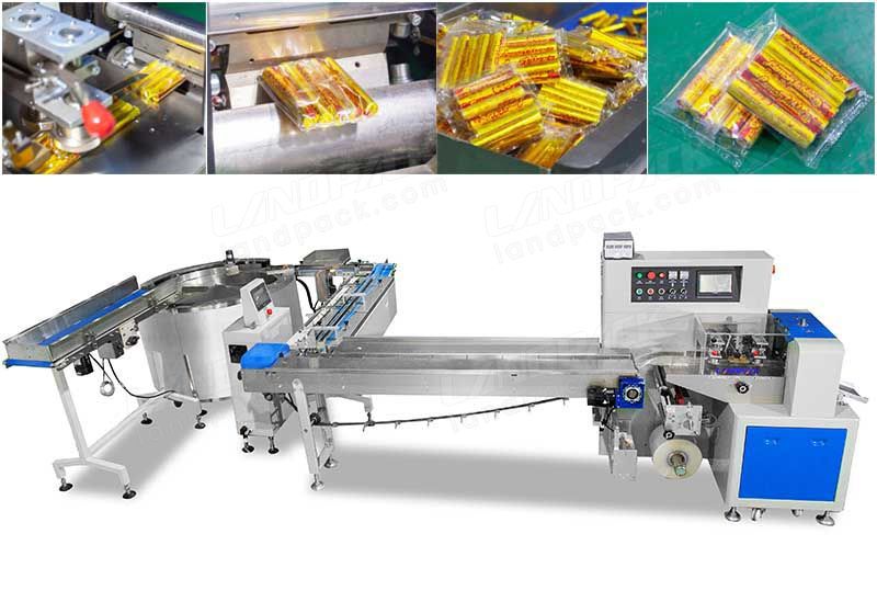 Lemon Biscuit Sorting Line Packaging Machine