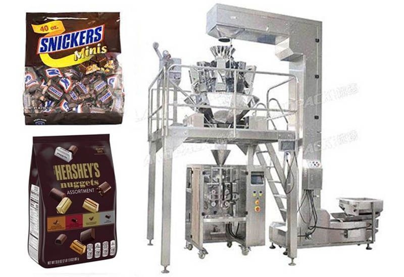 Chocolate Bar Small Bag Into Big Bag Packaging Machine