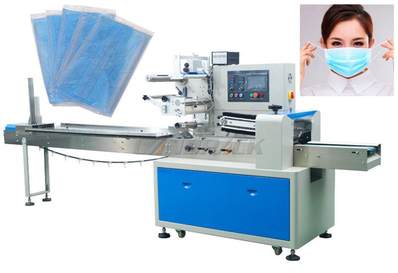 Automatic Single Piece Disposable Face Mask Packing Machine