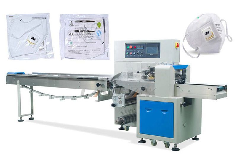 flow pack wrapping machine