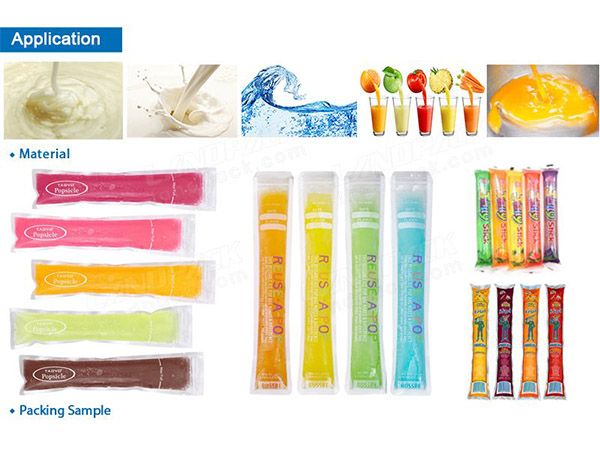 popsicle wrapping machine