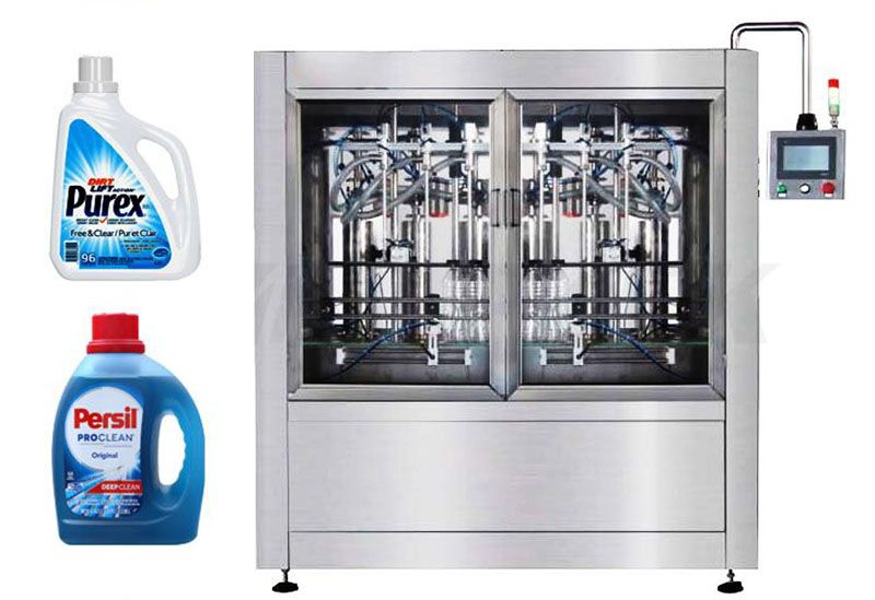 Automatic Liquid Soap Bottle Filling Machine