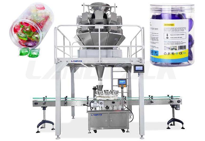 Laundry Soap Gel Weighing And Filling Machine