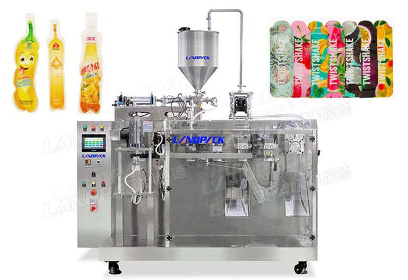 Horizontal Liquid Popsicle Doypack Packaging Machine