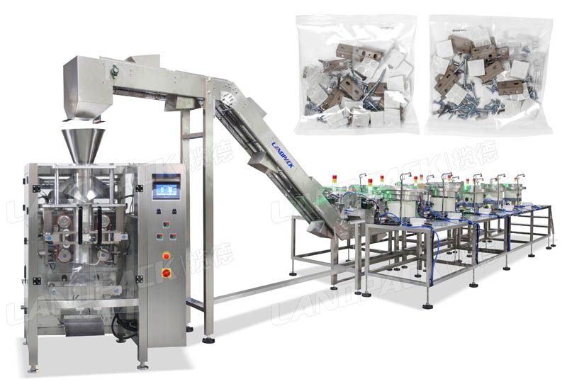 Automatic Hardware Counting Packing Machine With Vibration Disk