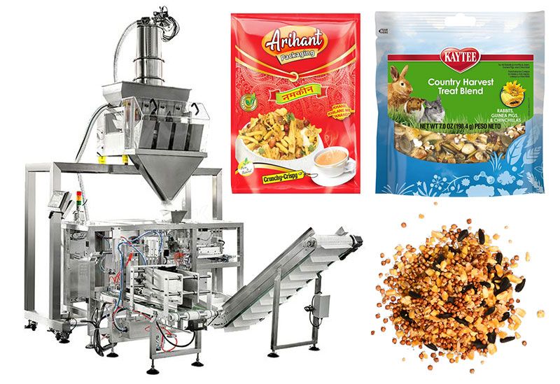 High Speed Mini Doypack Machine With Smart Linear Weigher
