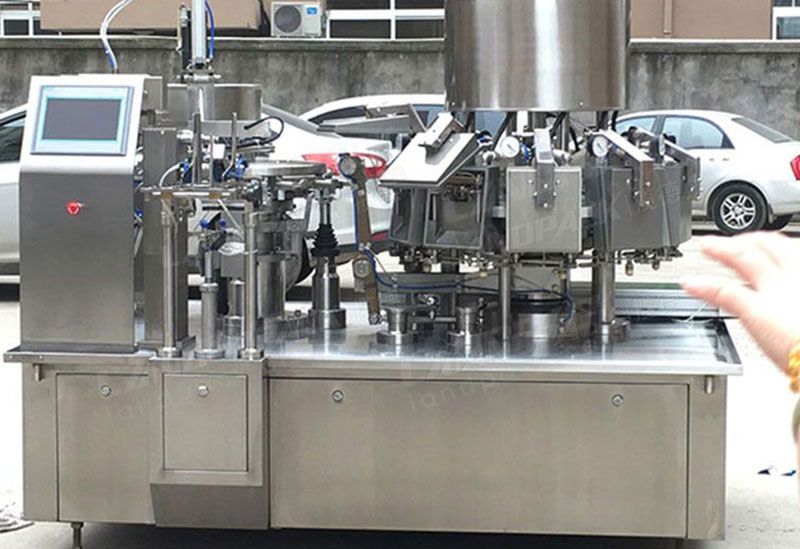 rotary premade pouch packing machine