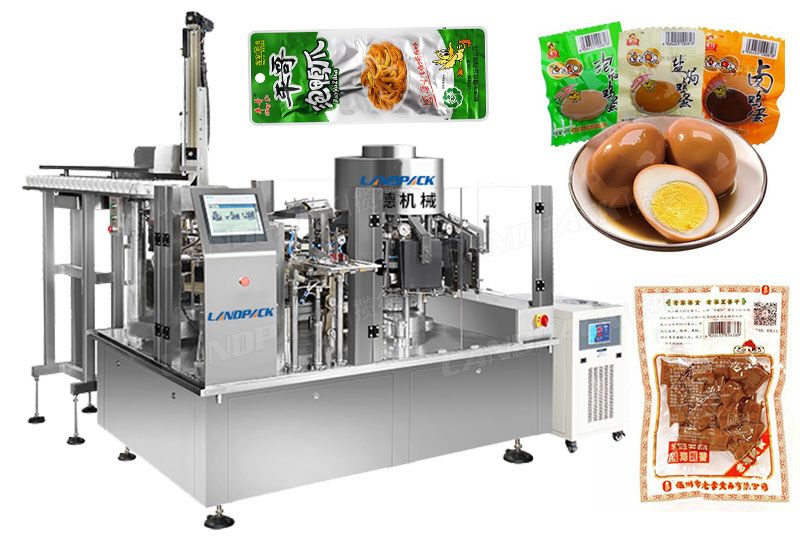 Multifunction Vacuum Pouch Rotary Packing Machine