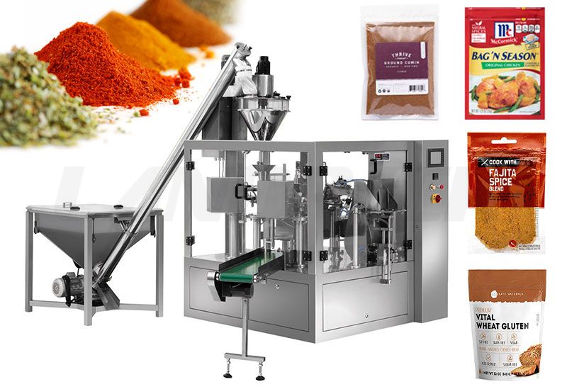 Automatic Powder Pre-made Pouch Packing Machine