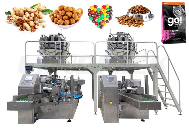 High Speed Granules Doypack Packaging Machine For Premade pouch