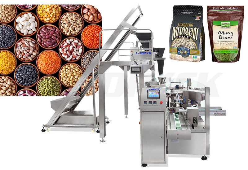 Automatic Zipper/ Premade/ stand up Pouch Rotary Doypack Packing Machine