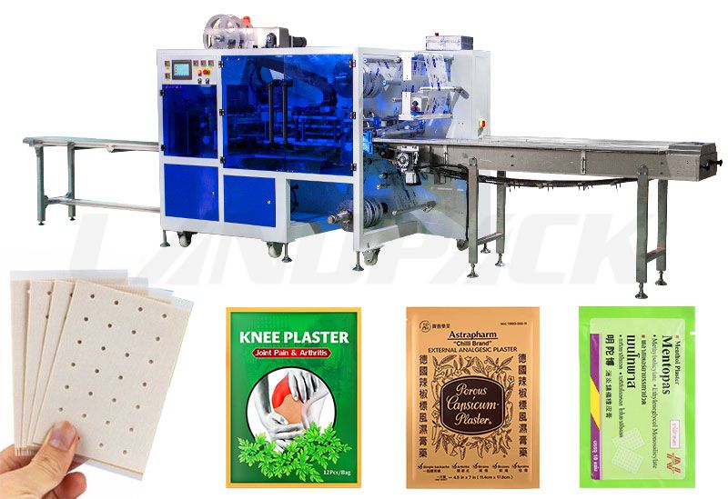 Automatic 4 Side Sealing Packing Machine With Dual Channel