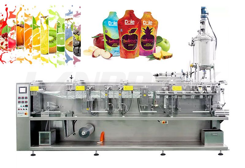 High Speed Shaped Pouch Horizontal Form Fill Seal Machine
