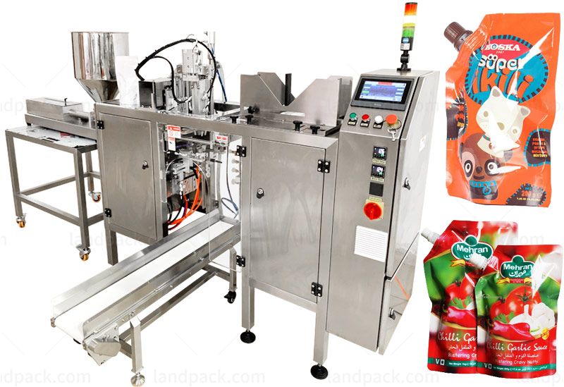 spout pouch filling machine