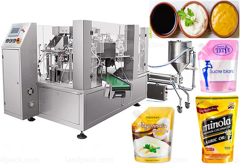 spout pouch filling machine