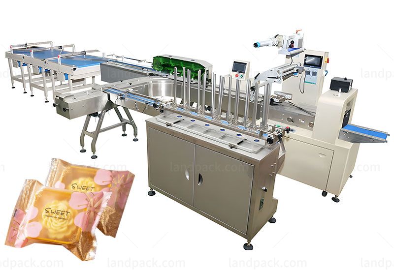 Horizontal Automatic Bread Feeding Flow Packaging Machine