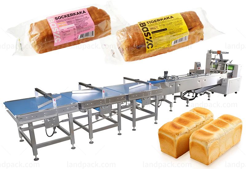 bread feeding packing machine