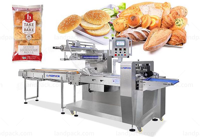 High Speed Servo Bread Horizontal Packaging Machine