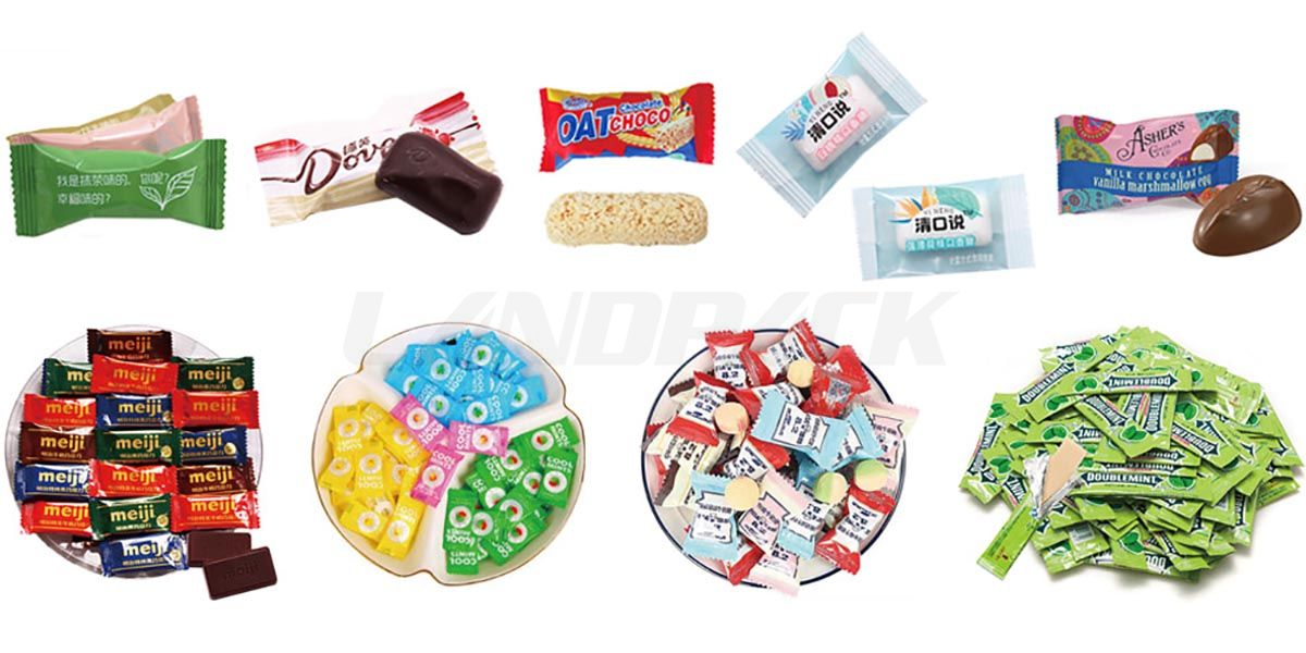 Hight Speed Pillow Pack Machine For Special-Shaped Candies And Solid Blocks