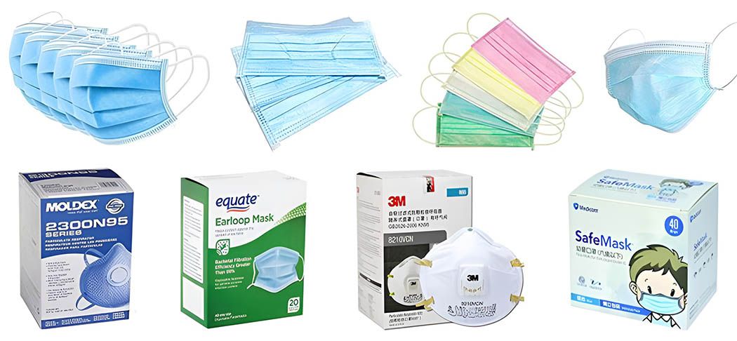 Automatic Surgical Mask/ N95 Box Cartoning Packing Machine