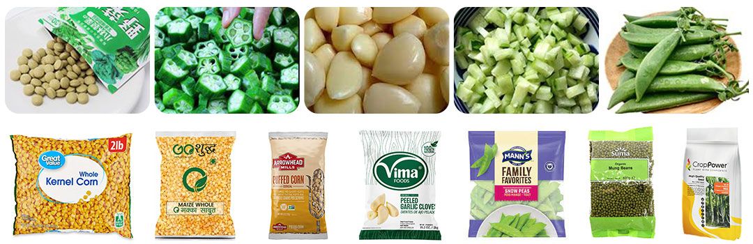Automatic Vegetable Nitrogen-Filled Pouch Packing Machine With Keep Fresh Function