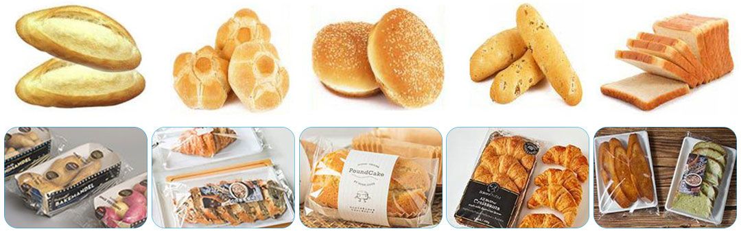 Automatic Bread Tray Flow Packing Machine