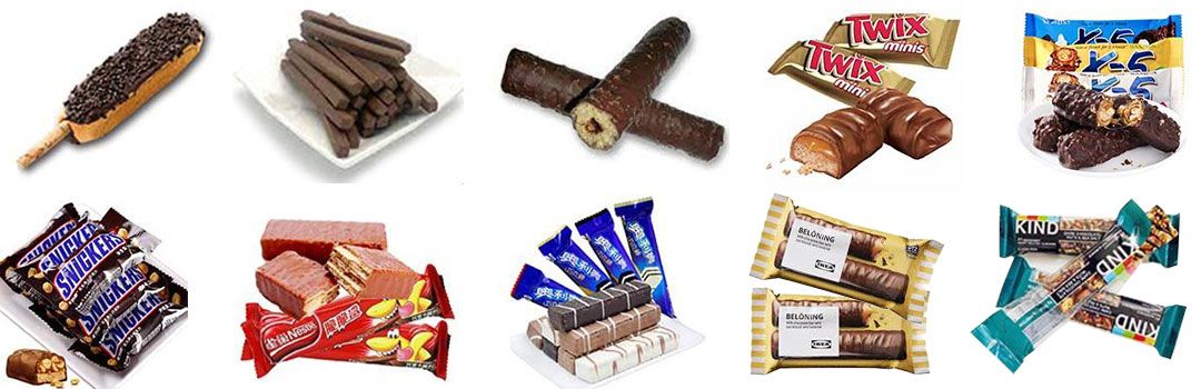 Low-Cost Automatic Chocolate Bar Flow Wrap Packing Machine