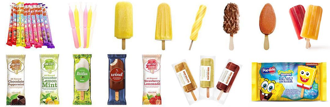 Automatic Ice Cream Popsicle Packing Machine With Production Line